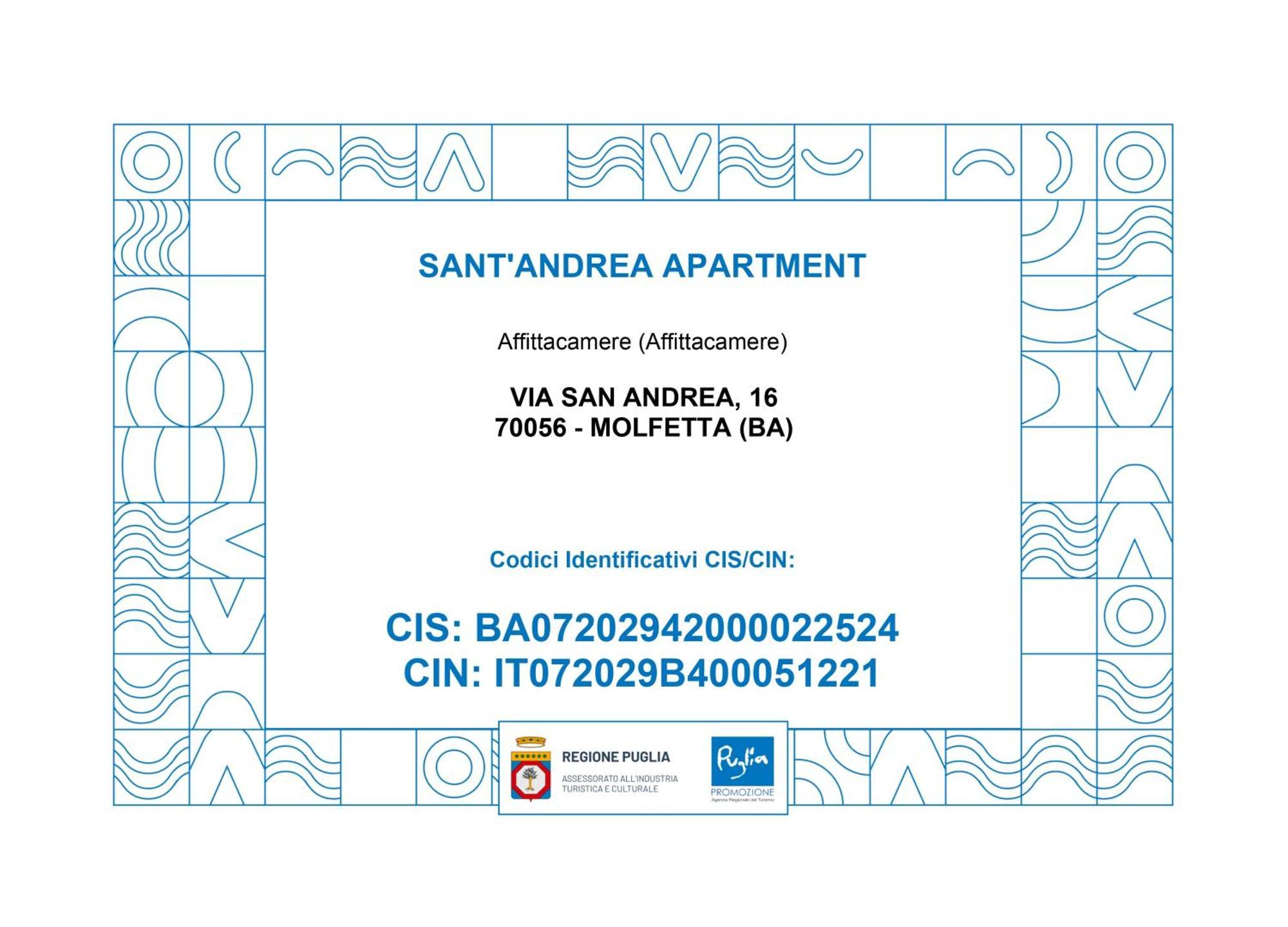 Sant'Andrea Apartment Molfetta Luaran gambar